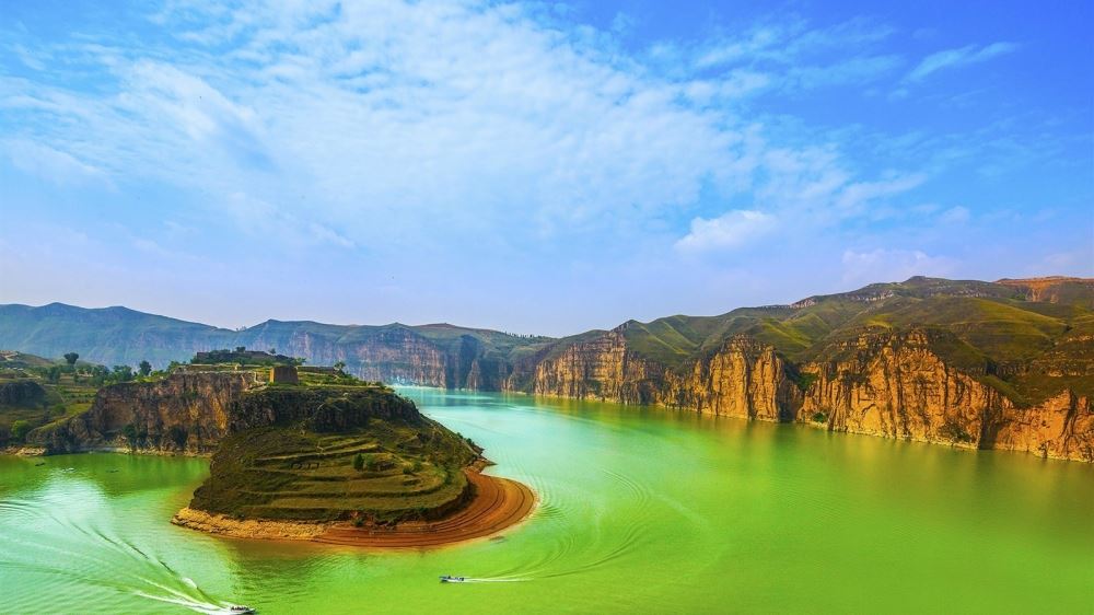 偏关老牛湾旅游风景壁纸图片