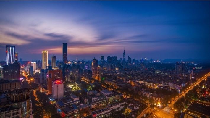 南京风景城市美景桌面壁纸图片
