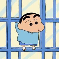 蜡笔小新头被打肿的图片|蜡笔小新打拳击头像