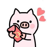 猪猪头像可爱图片卡通|猪头卡通头像可爱