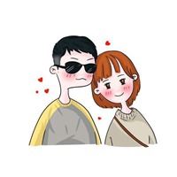 卡通男女生|男女孩卡通图片