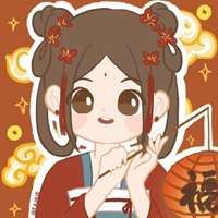 圣诞节卡通女孩-新年卡通女孩