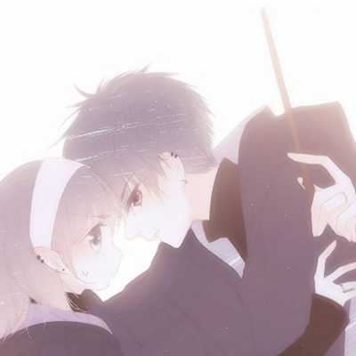 怦然心动动漫情侣头像_怦然心动漫画头像情头