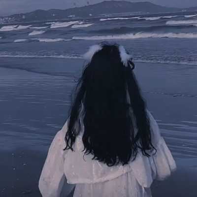 海边网图女生头像-头像女海边高清图片