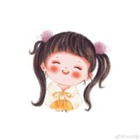 可爱卡通手绘头像萌娃|最新最火萌宝头像手绘