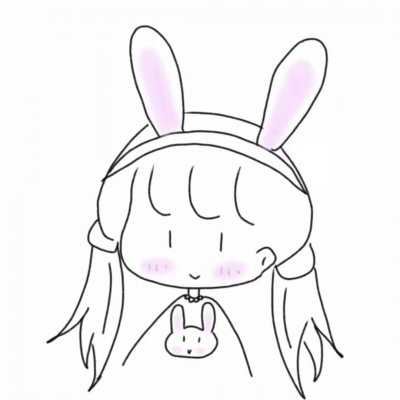 可爱美女头像简笔画|美女心爆棚的简笔画头像
