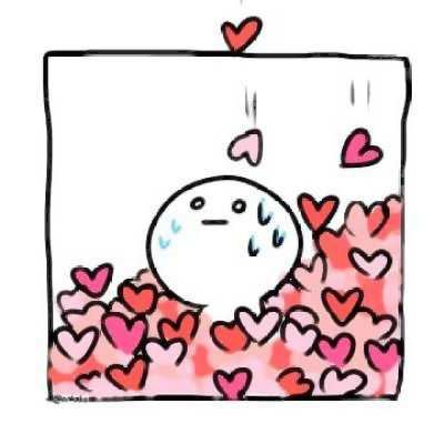 情头2022新款简单 简约情头小白人