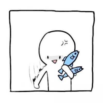 情头2022新款简单 简约情头小白人