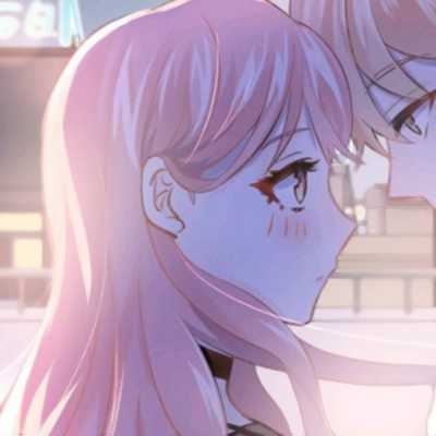 两女头像动漫一对|情侣头像2张一对动漫可爱