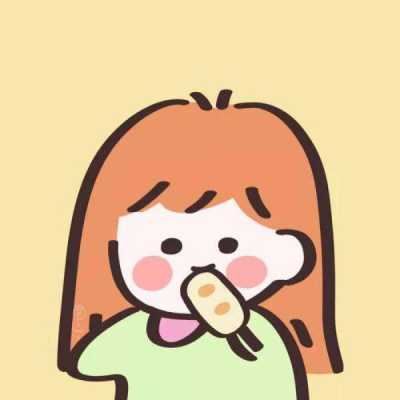 2022可爱卡通情侣头像|新年女头像可爱2022卡通