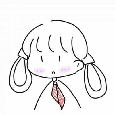 可爱美女头像简笔画|美女心爆棚的简笔画头像
