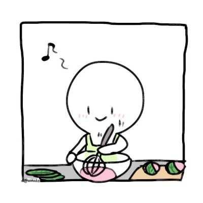 情头2022新款简单 简约情头小白人