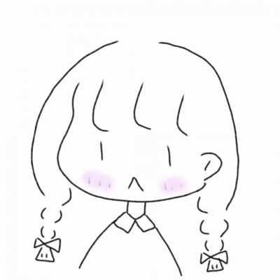 可爱美女头像简笔画|美女心爆棚的简笔画头像