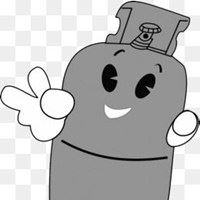 扛煤气罐图片卡通可爱 煤气罐子图片卡通