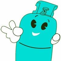 扛煤气罐图片卡通可爱 煤气罐子图片卡通