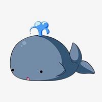 小海豚卡通头像可爱-海豚头像图片可爱