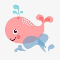 小海豚卡通头像可爱-海豚头像图片可爱