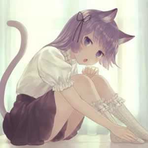 动漫猫耳女生头像超萌-动漫猫耳女生头像可爱