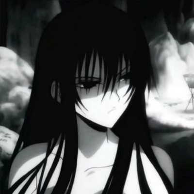 头像女生暗黑丧气 黑白很丧很绝望的头像女