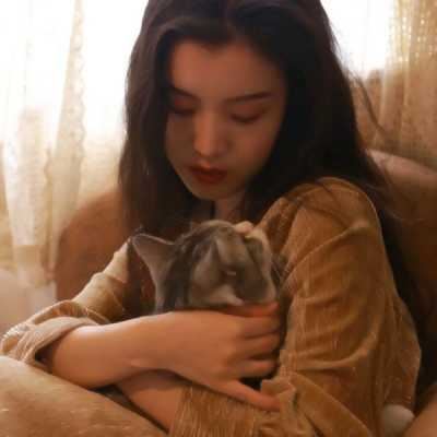 带萌宠的女生头像大全_女生萌宠头像大全可爱