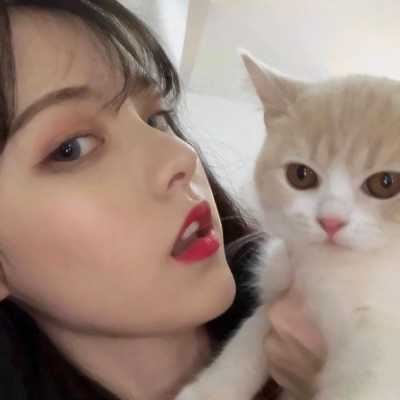 带萌宠的女生头像大全_女生萌宠头像大全可爱