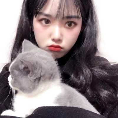 带萌宠的女生头像大全_女生萌宠头像大全可爱