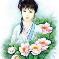 红楼梦金陵十二钗头像-林黛玉卡通头像