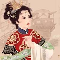 红楼梦金陵十二钗头像-林黛玉卡通头像