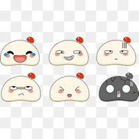 糯米团子图片可爱卡通粉色（糯米团子萌图）