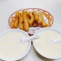 豆浆油条卡通头像情侣 豆浆油条海报图片