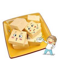 豆腐的卡通图片 豆腐脑卡通图片