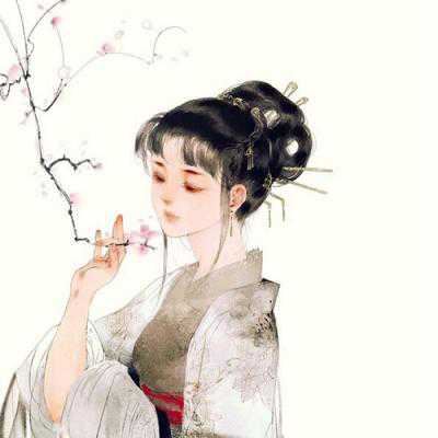 古风手绘头像女唯美-复古风手绘头像女