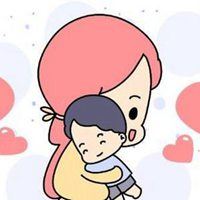 二胎家庭卡通头像 二胎微信头像