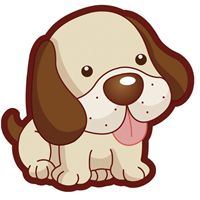 卡通狗狗情侣头像-情侣头像小狗可爱头像