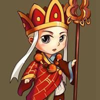 红袈裟的和尚动漫图片 红色袈裟和尚图片