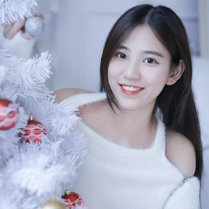 圣诞节美女头像唯美 圣诞头像唯美