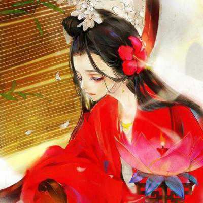 古风手绘头像女唯美-复古风手绘头像女
