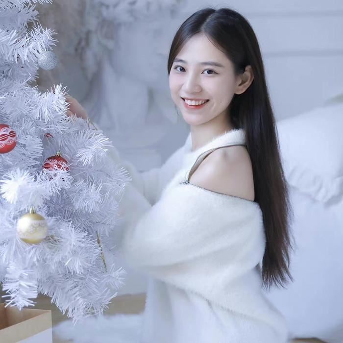 圣诞节美女头像唯美 圣诞头像唯美