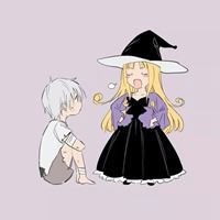小魔女情侣头像（魔王魔女情侣头像）