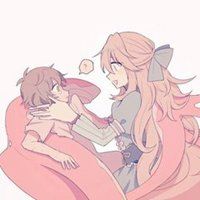 小魔女情侣头像（魔王魔女情侣头像）