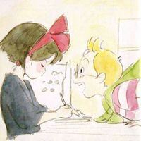 魔女宅急便情侣头像 魔女宅急便微信头像高清