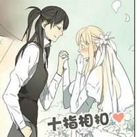 坛九sq百合情侣头像高清|百合qq头像