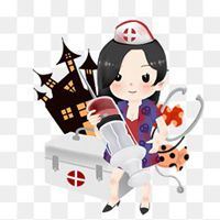 医护人员卡通头像 医生护士头像
