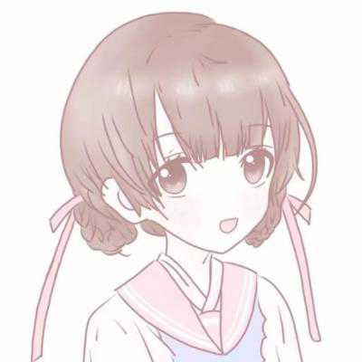 粉色系情侣头像可爱_美女心粉色系情侣头像