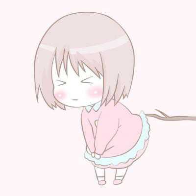 粉色系情侣头像可爱_美女心粉色系情侣头像