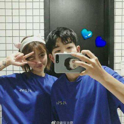 好看的情头男女真人（真人情侣头像女）