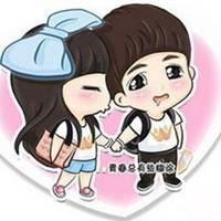 小树与阿希情侣头像（小希与阿树图片情侣图）