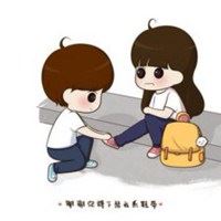 小树与阿希情侣头像（小希与阿树图片情侣图）