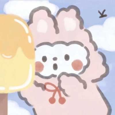 超甜的卡通情侣头像_甜甜的情侣头像