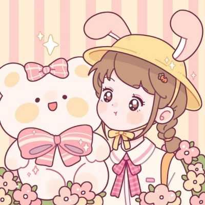 情侣头像乖巧_情侣头像配对卡通可爱